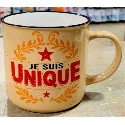 MUG COULEUR JE SUIS UNIQUE