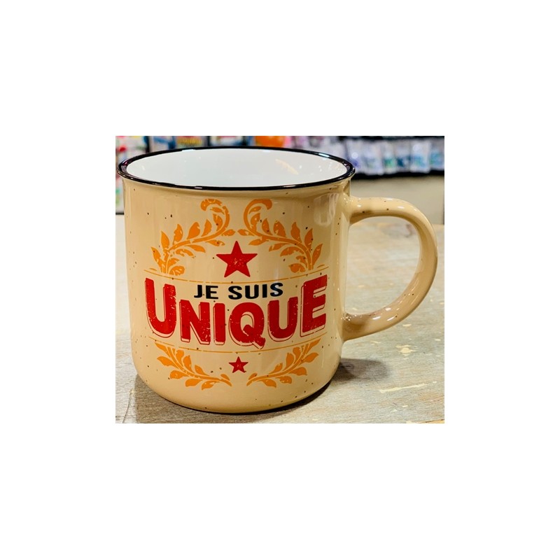 MUG COULEUR JE SUIS UNIQUE