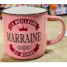 MUG COULEUR LA MEILLEURE MARRAINE DU MONDE