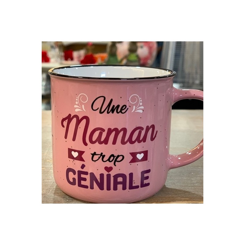 MUG UNE MAMAN TROP GENIALE MUG UNE MAMAN TROP GENIALE