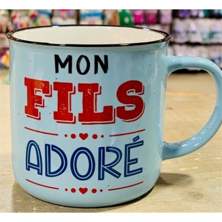 MUG POUR MON FILS ADORE