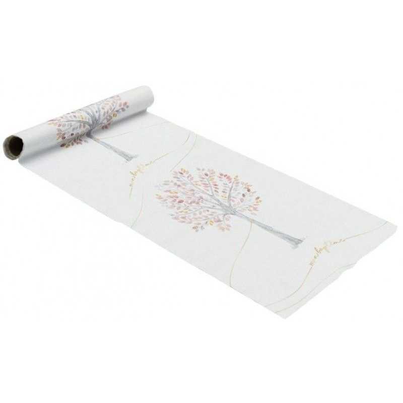 CHEMIN DE TABLE MON BAPTEME 28 CM X 3 M