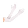 GANTS LONG BLANS ADULTE 60 CM 