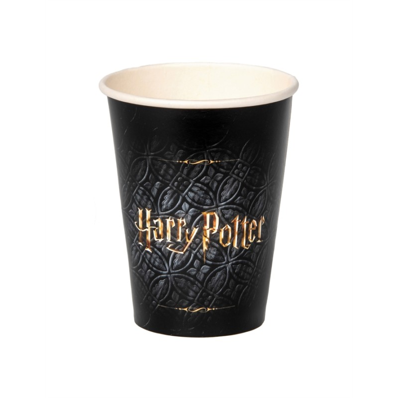 8 GOBELETS HARRY POTTER 210 ML 