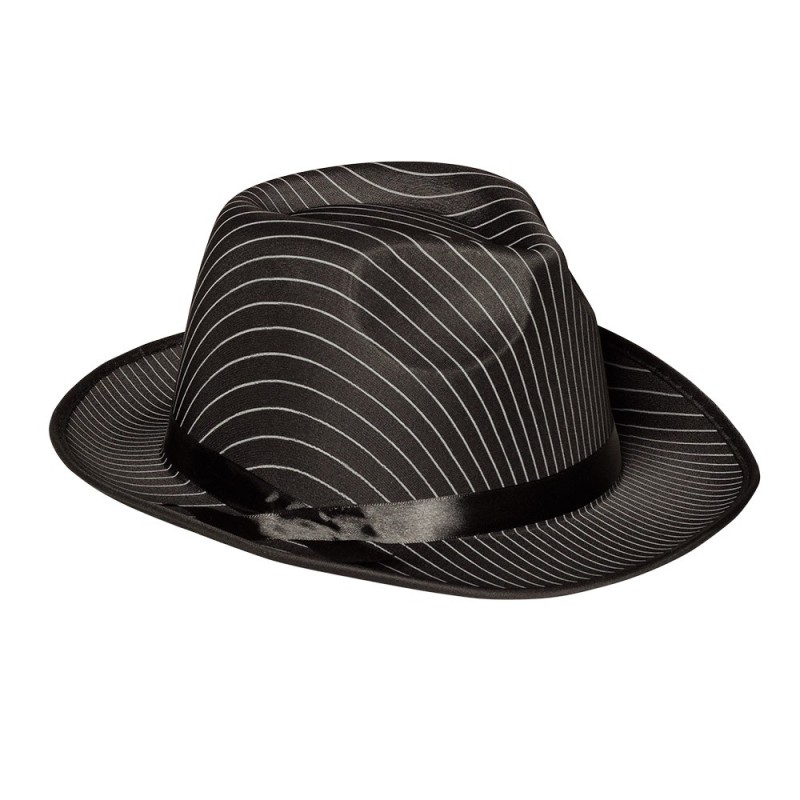 CHAPEAU BORSALINO NOIR ET BLANC  CHAPEAU BORSALINO NOIR ET BLANC