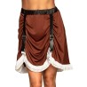 JUPE STEAMPUNK OU PIRATE TAILLE M-L