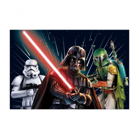 NAPPE PLASTIFIEE STAR WARS  120 X 180 CM