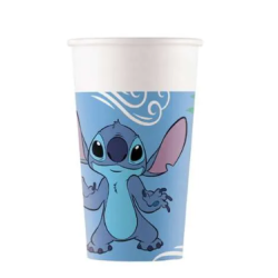 8 GOBELETS EN CARTON THEME STITCH 200 ML