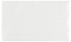 25 SERVIETTES PAPIER CRYSTAL BLANC 33 X 33 CM