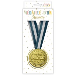 MEDAILLE D'OR D'UN SUPER MAITRE 