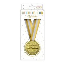 MEDAILLE D'OR D'UNE SUPER MAITRESSE 