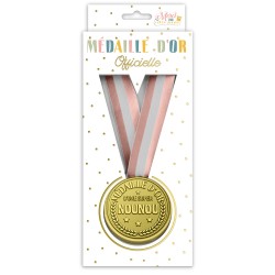 MEDAILLE D'OR D'UNE SUPER NOUNOU