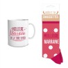 COFFRET CADEAU MEILLEURES MARRAINE MUG + CHAUSSETTES COFFRET CADEAU MEILLEURES MARRAINE MUG + CHAUSSETTES