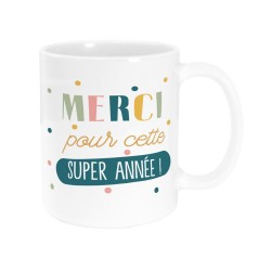 MUG MERCI POUR CETTE SUPER ANNEE 