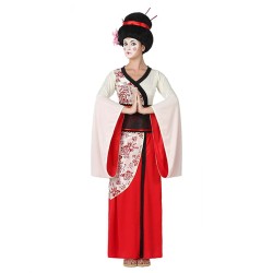 DEGUISEMENT JAPONAISE GEISHA KIMONO LONG TAILLE M-L