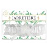 JARRETIERE BLANCHE DE LA MARIEE