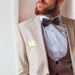 BROCHE TEMOIN DES MARIES