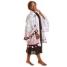 DEGUISEMENT FEMME KIMONO MANGE AVEC PAPILLON TAILLE XS