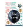 BALLON REVELATION FILLE OU GARCON 100CM