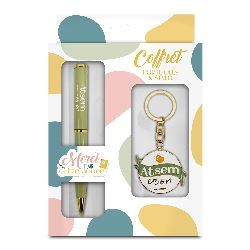 COFFRET STYLO + PORTE CLES MAITRESSE 