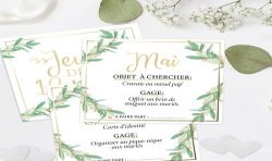 JEU DES 12 MOIS 14 PIECES