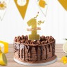 BOUGIE 1 ER ANNIVERSAIRE EN OR 