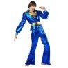 DEGUISEMENT FEMME DANCING QUEEN BLEU TAILLE XL
