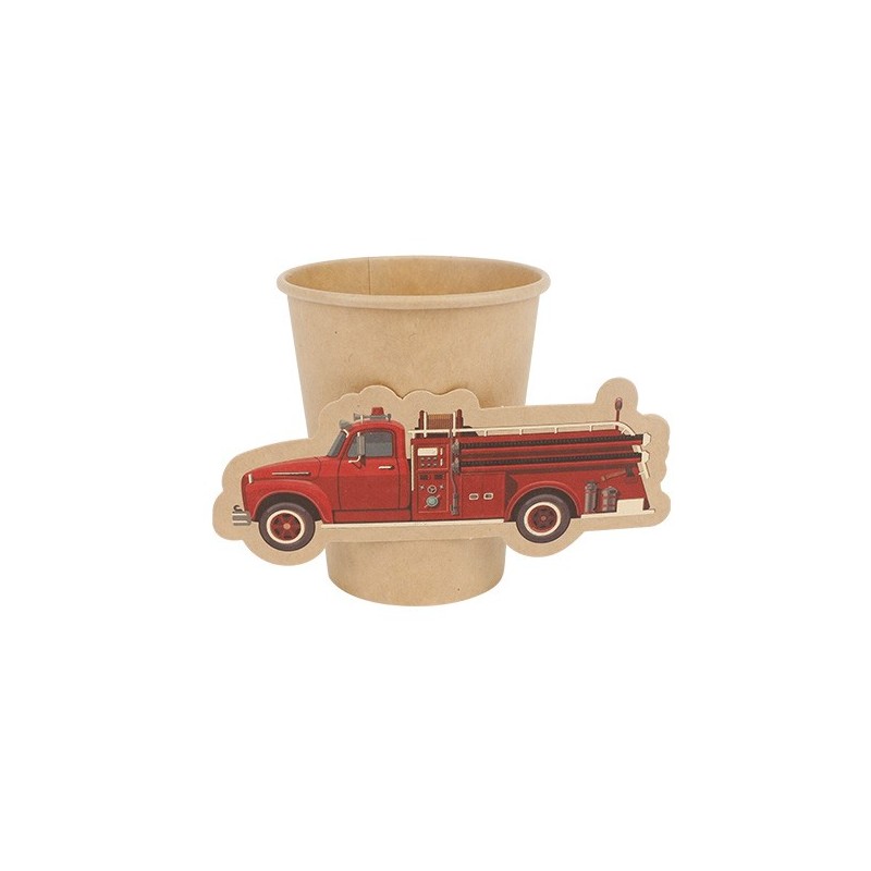 8 GOBELETS POMPIER 255 ML  8 GOBELETS POMPIER 255 ML