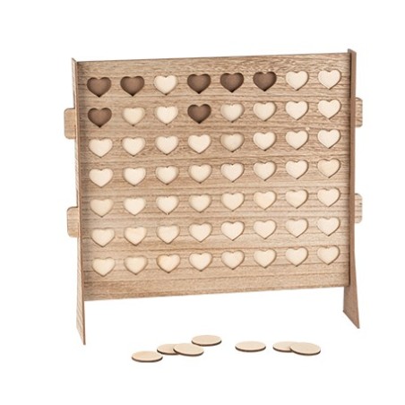 LIVRE D'OR PUISSANCE COEUR 46.5 X 46 X 11 CM 