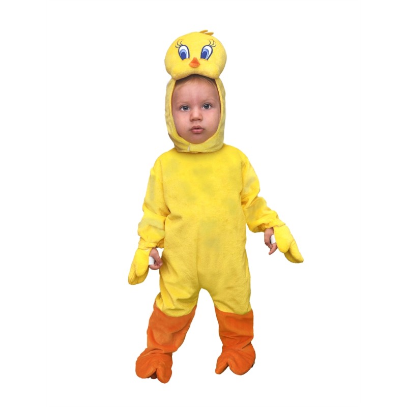 DEGUISEMENT BEBE TITI JAUNE TAILLE 1-2 ANS