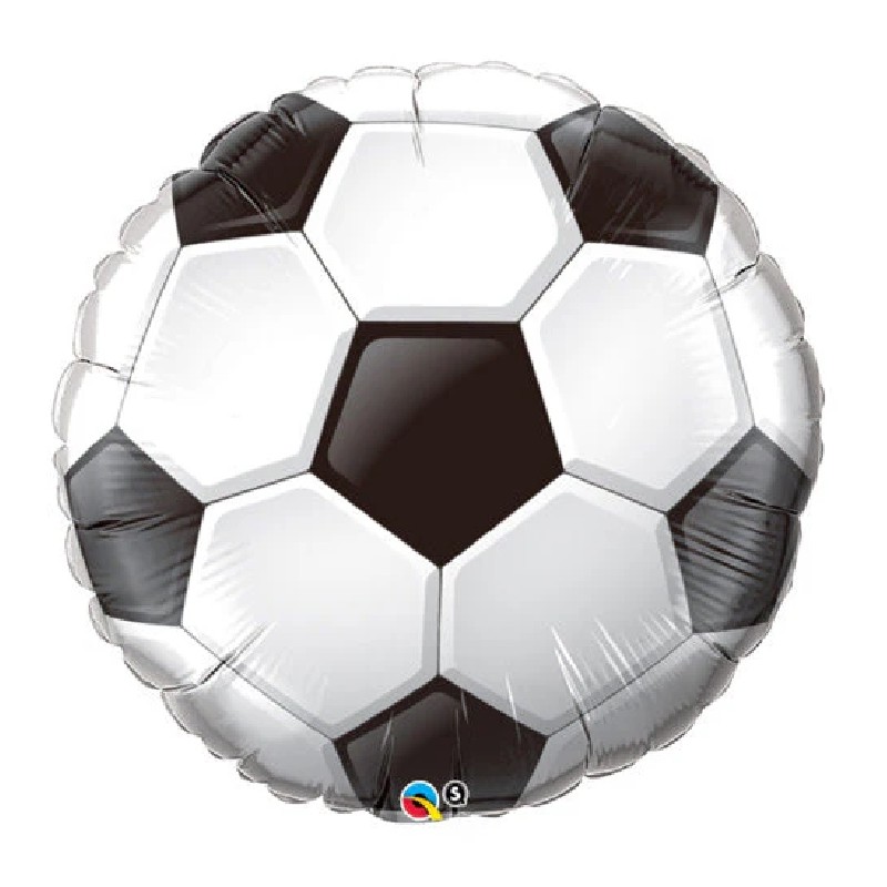 BALLON METALLIQUE ROND BALLON DE FOOT 92 CM