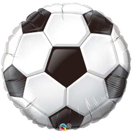 BALLON METALLIQUE ROND BALLON DE FOOT 92 CM