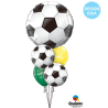 BALLON METALLIQUE ROND BALLON DE FOOT 92 CM