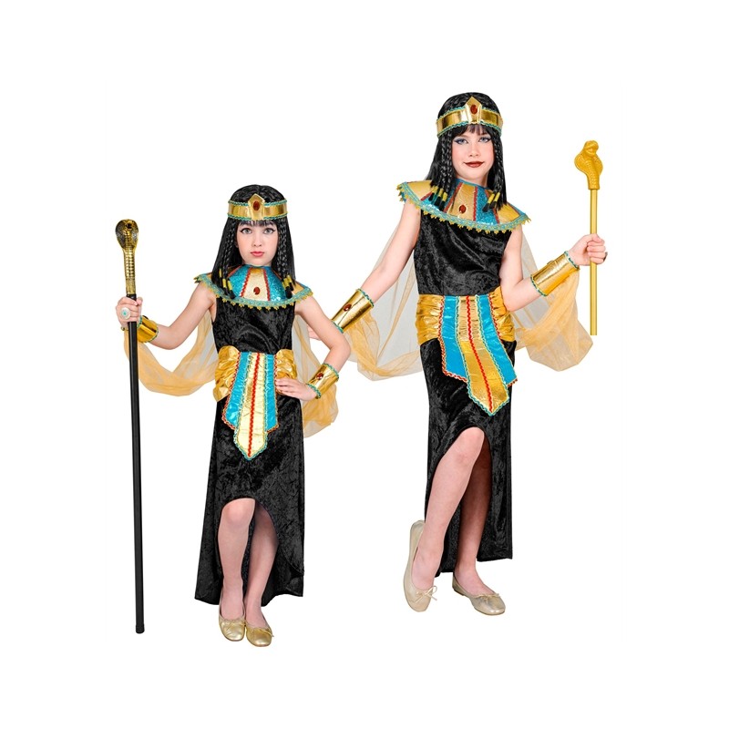 DEGUISEMENT ENFANT EGYPTIENNE NOIRE TAILLE 140 CM 