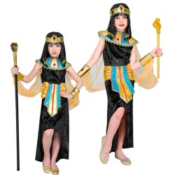 DEGUISEMENT ENFANT EGYPTIENNE NOIRE TAILLE 116 CM 