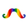 MOUSTACHE MULTICOLORE GAYPRIDE