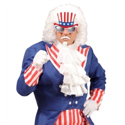 LUNETTE MR AMERICA ONCLE SAM LUNETTES MOUSTACHE + BOUC