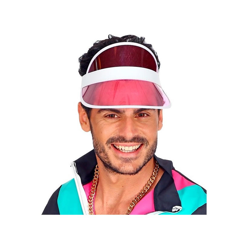 VISIERE ROSE ANNEES 80  VISIERE ROSE ANNEES 80