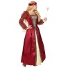 DEGUISEMENT FEMME PRINCESSE MEDIEVAL ROUGE ET OR TAILLE XL  DEGUISEMENT FEMME PRINCESSE MEDIEVAL ROUGE ET OR TAILLE XL