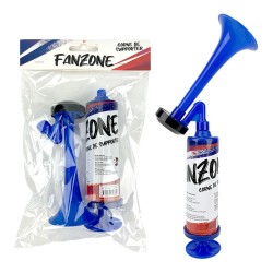 MINI CORNE DE SUPPORTER A PISTON 12 X 4 CM 