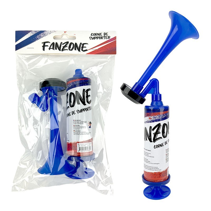 MINI CORNE DE SUPPORTER A PISTON 12 X 4 CM  MINI CORNE DE SUPPORTER A PISTON 12 X 4 CM