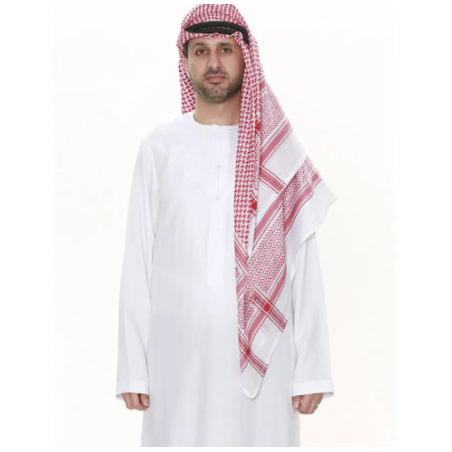 DEGUISEMENT SHEIK ARABE BLANC TAILLE M