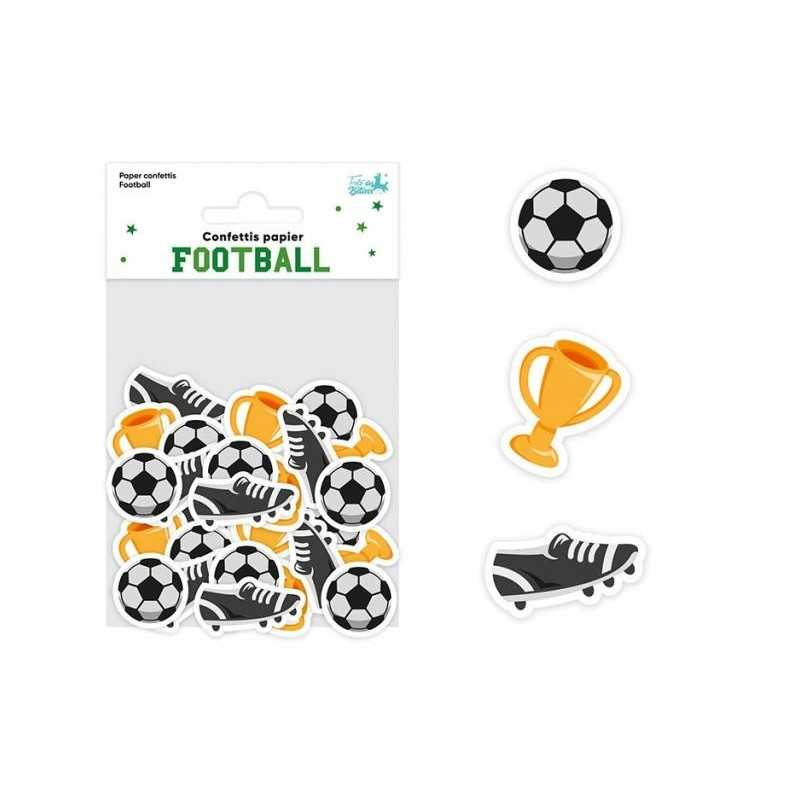 CONFETTIS PAPIER FOOTBALL 