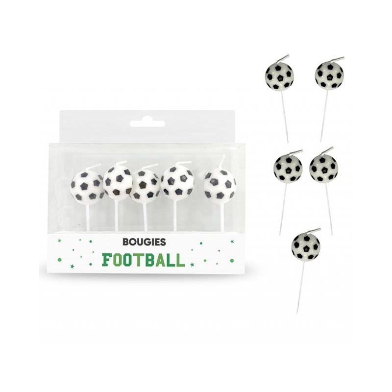 5 BOUGIES FOOTBALL