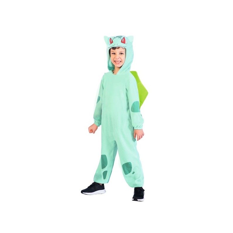 DEGUISEMENT ENFANT POKEMON TORTUE BULBASAUR TAIILE 4-6 ANS 