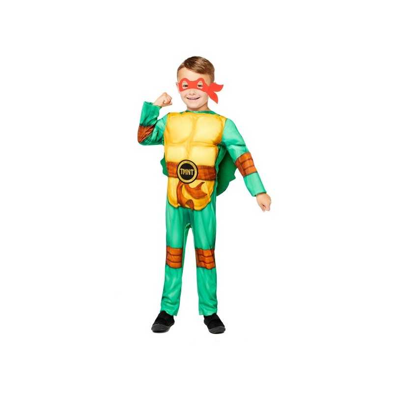 DEGUISEMENT ENFANT TORTUE NINJA MUSCLE TAILLE 10-12 ANS