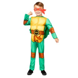 DEGUISEMENT ENFANT TORTUE NINJA MUSCLE TAILLE 3-4 ANS 