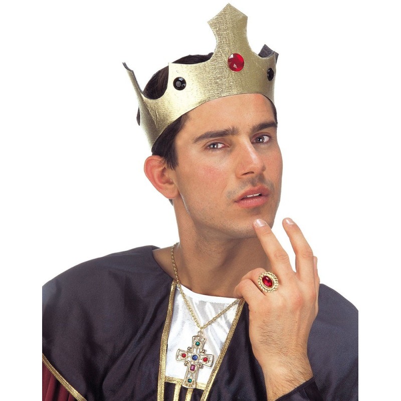 ENSEMBLE DE BIJOUX ROI BAGUE ET CHAINE  ENSEMBLE DE BIJOUX ROI BAGUE ET CHAINE