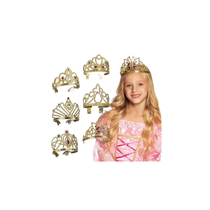 COURONNE OU DIADEME DE PRINCESSE DORE COURONNE OU DIADEME DE PRINCESSE DORE
