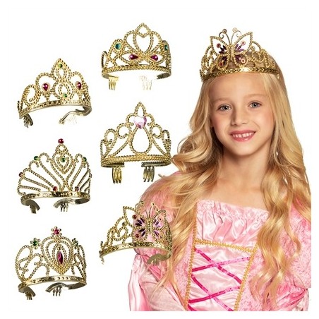 COURONNE OU DIADEME DE PRINCESSE DORE 